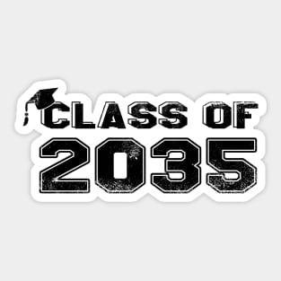 class of 2035 vintage Sticker